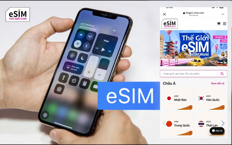 Sử dụng eSIM du lịch trên iPhone 12 giúp kết nối nhanh, bảo mật và tiết kiệm chi phí.